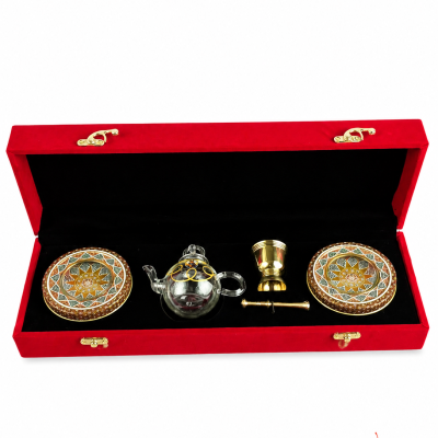 پک مخمل ۲ خاتم هاون قوری